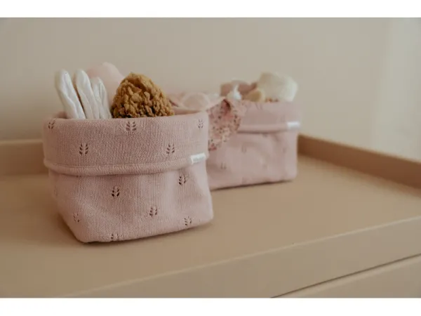 Košík na hračky pletený malý Pure Blossom 1