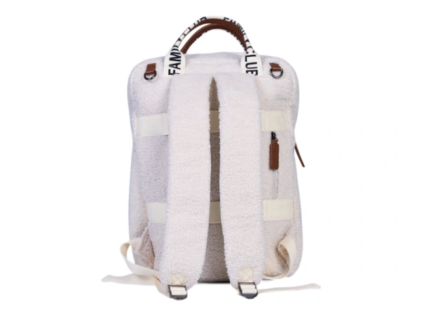 Prebaľovací batoh Family Club Signature Teddy Off White 4