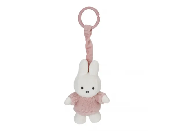 LITTLE DUTCH Závesný králiček Miffy Fluffy Pink