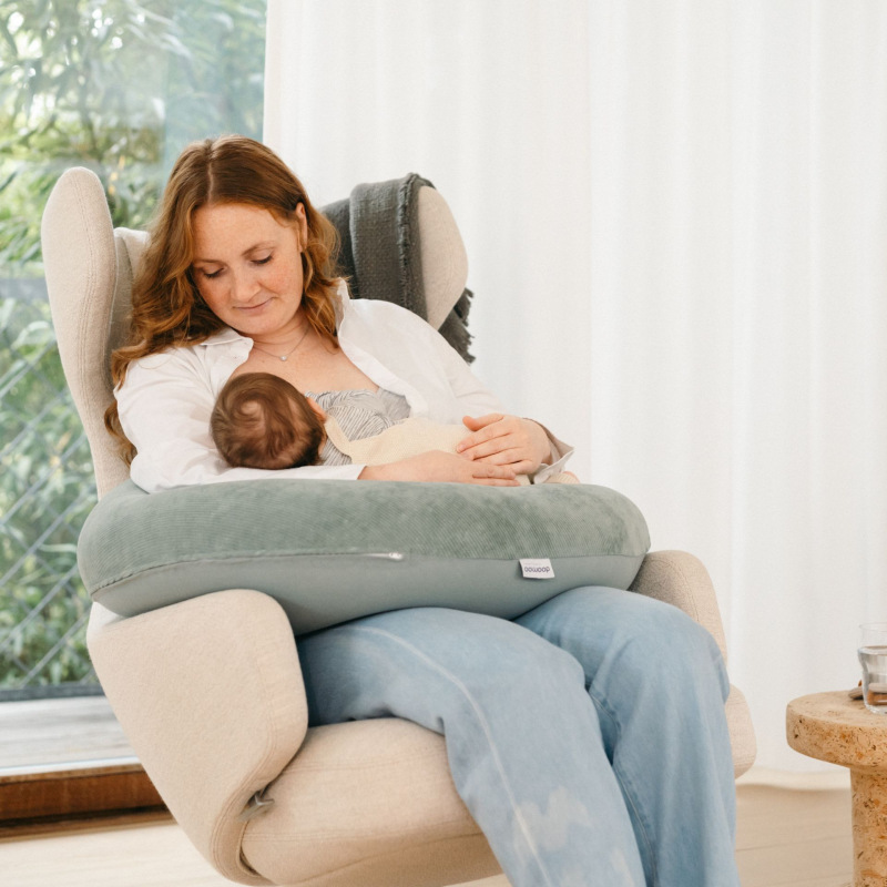 Buddy multifunkčný dojčiaci vankúš, Corduroy Green 3