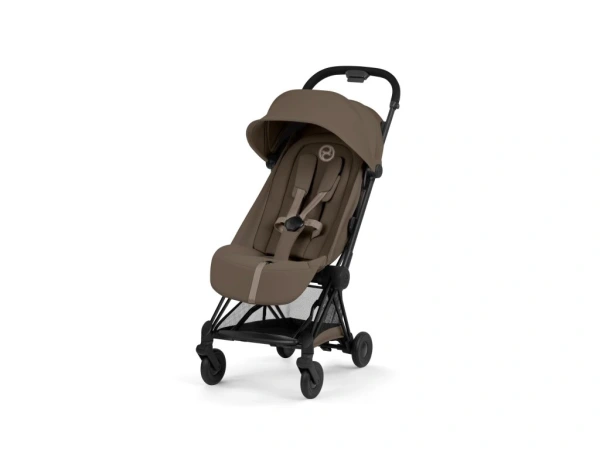 Kočík Cybex Coya Comfort 2026 rám matt black - Coconut Brown