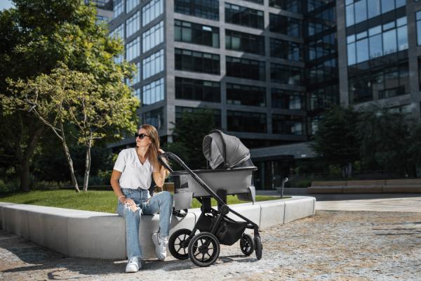 Hlboká korba ku športovému kočíku Move XL 3, Boss Grey 9