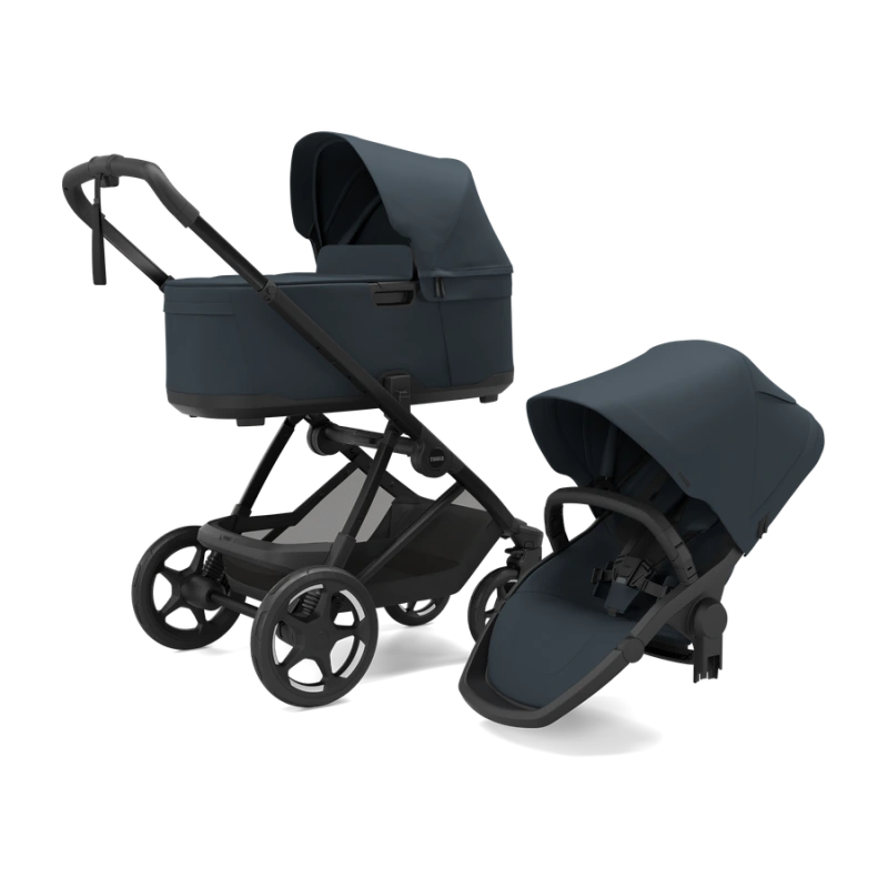 THULE Charm 2v1 kombinovaný kočík – Darkest Blue
