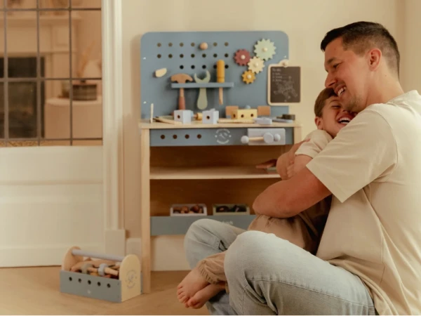 Ponk drevený Blue 20