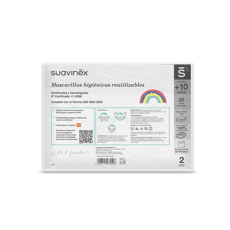 SUAVINEX | RÚŠKA HYGGE +10 let 2kusy PINK + GREEN 3