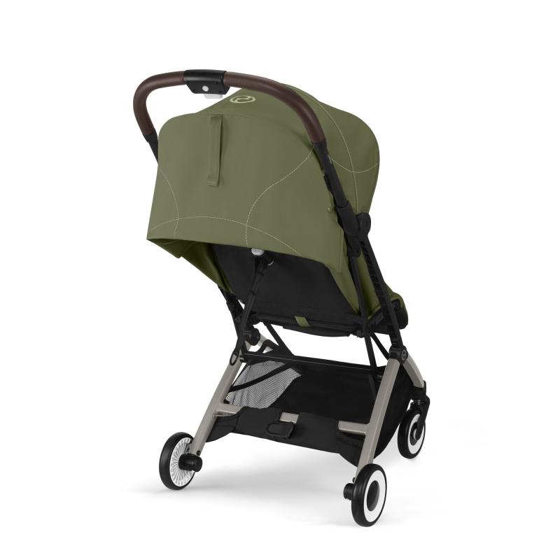 Kočík do lietadla Cybex Orfeo 2025 Moos Green, Taupe frame 3