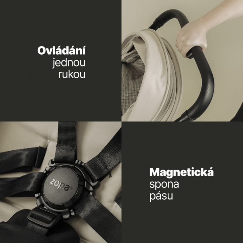 Športový kočík Jet, Ivory Beige 5