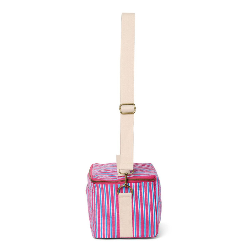 STUDIO NOOS - Poplin Coller bag - chladiaca taška | Raspberry Striped 4