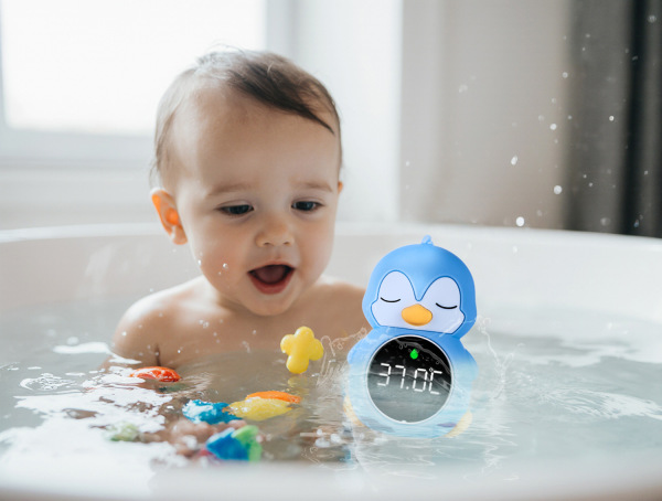 Silikónový digitálny teplomer 3v1, Penguin 4