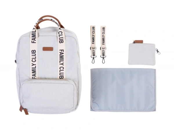 Prebaľovací batoh Family Club Off White 3