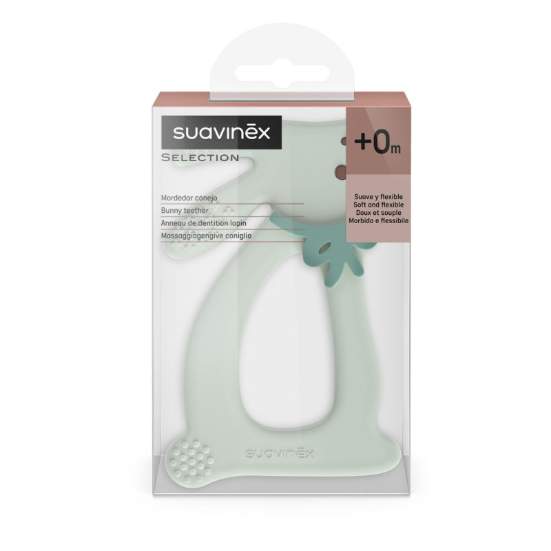 SUAVINEX | HRYZÁTKO WONDERLAND NEW Zajačik - zelené 3