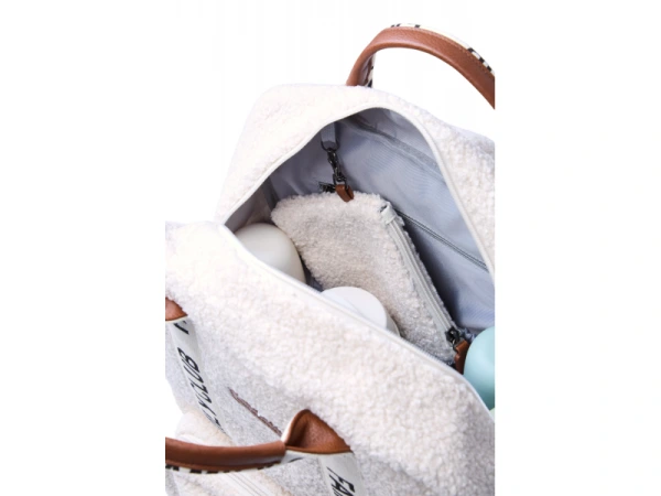 Prebaľovací batoh Family Club Signature Teddy Off White 8