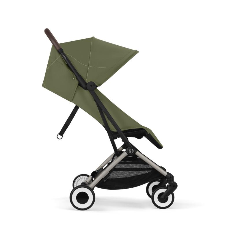 Kočík do lietadla Cybex Orfeo 2025 Moos Green, Taupe frame 1