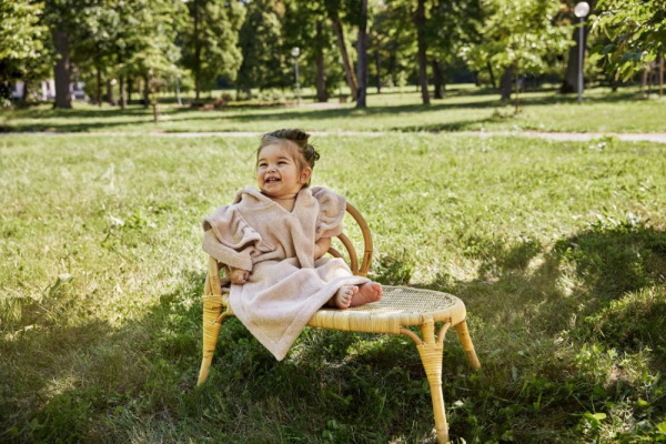 ELODIE DETAILS Detské pončo Powder Pink 1