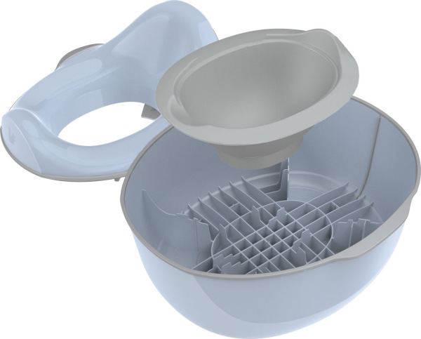 Detský nočník 4v1 "Mickey", Modrá 4