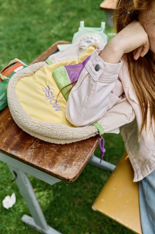 STUDIO NOOS - Patchwork Midi BACKPACK - batůžek | Butter Yellow 4