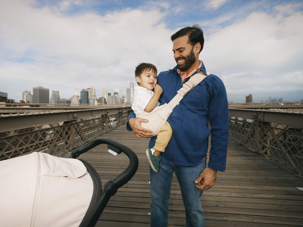ERGOBABY | SLING - Upsie sling nosič - Natural Beige Šatka na nosenie detí 4
