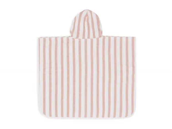 Osuška pončo Stripe Wild Rose 2