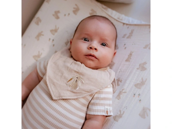 Podbradník bandana 2 ks Baby Bunny 1