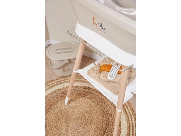 Bébé-Jou Sada Vaničky Sense Steppe a stojana Sense White 1