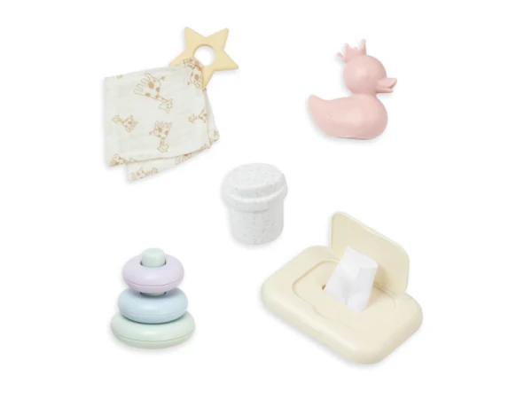 Postieľka pre bábiku s doplnkami 2