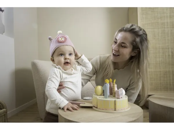 Narodeninová korunka s číslami Pink 5