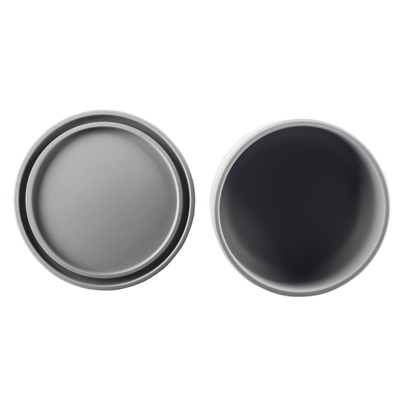 Silikónová miska s viečkom, Dove Grey 2