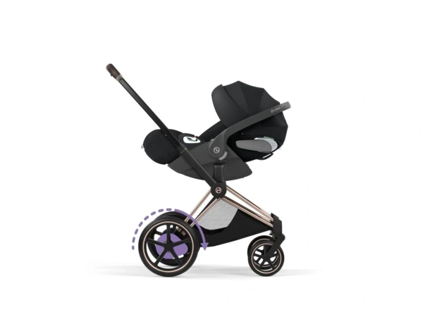 Cybex e-Priam Style podvozok 2026 - Rose Gold 3