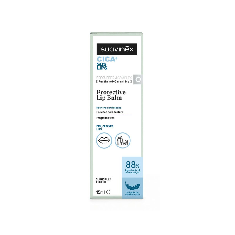 SUAVINEX | CICA Ochranný balzam na pery - 15 ml 9