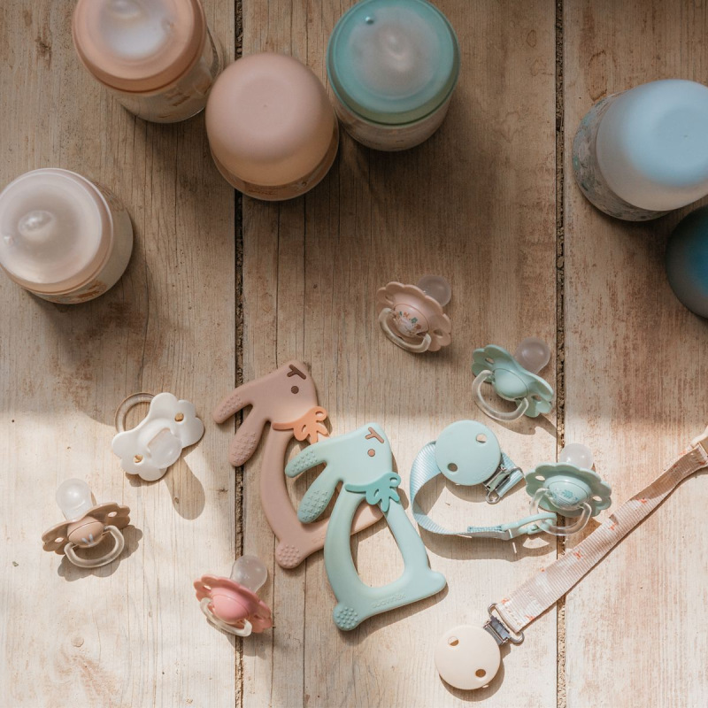 SUAVINEX | HRYZÁTKO WONDERLAND NEW Zajačik - zelené 4