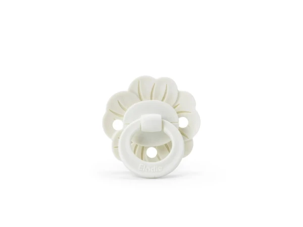 Cumeľ Binky Bloom Newborn Elodie Details Silikon - Vanilla White