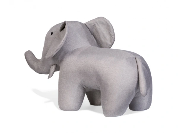 Slon textilný stojaci Grey 1