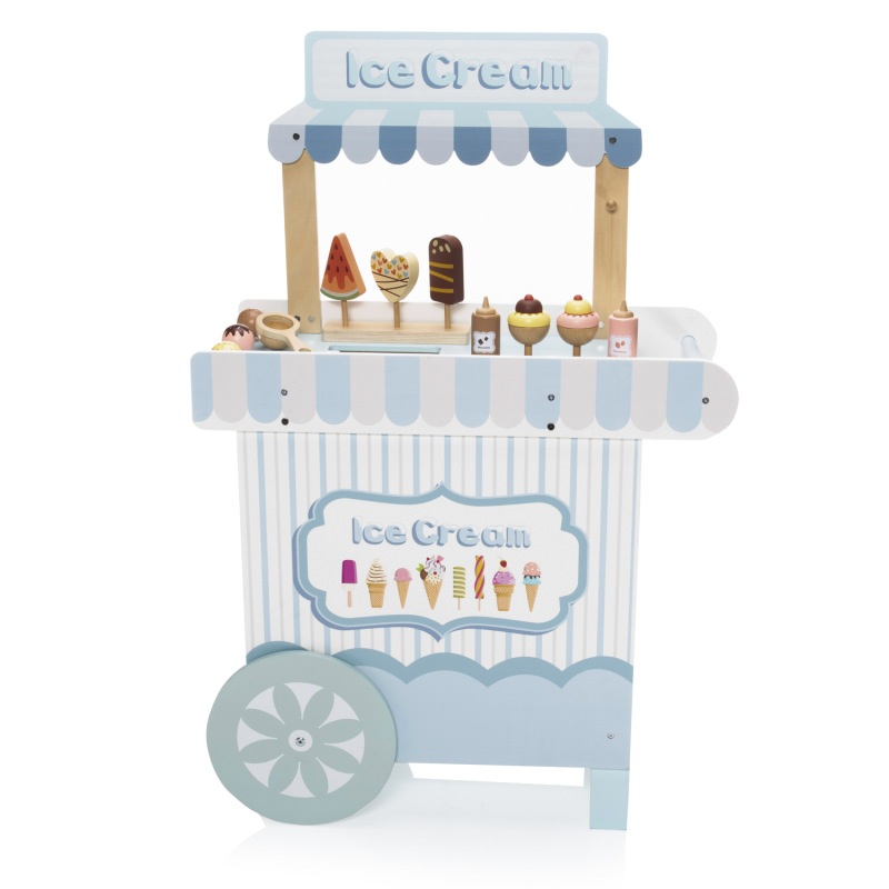 Dřevěné zmrzlinářství set 6