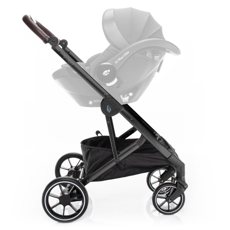 Set kočík Quest+ korba+ adaptéry, Tornado Grey/Black 5