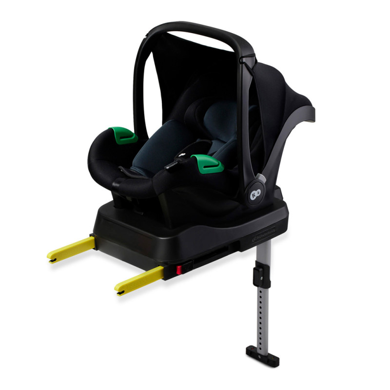 KINDERKRAFT Autosedačka Mink PRO i-Size 40-75 cm + základňa Black