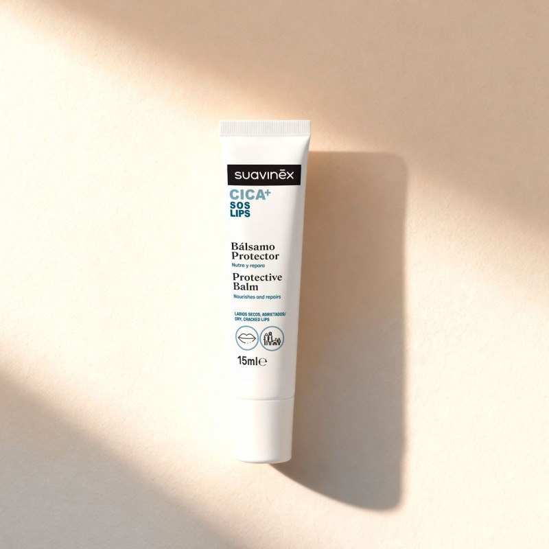 SUAVINEX | CICA Ochranný balzam na pery - 15 ml 4
