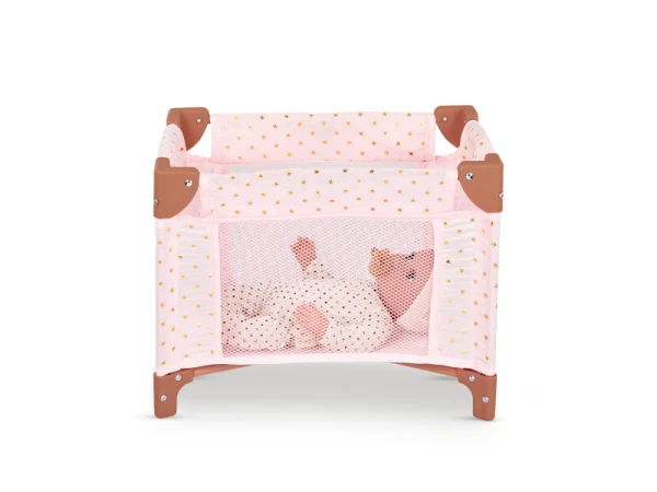 Postieľka pre bábiku s doplnkami 1