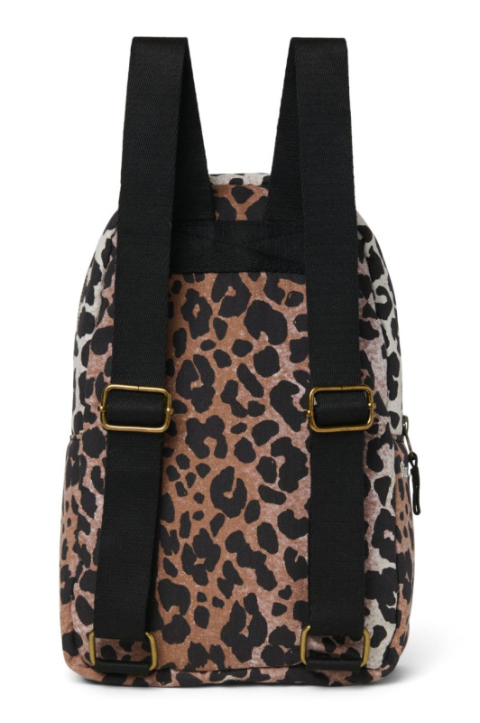 STUDIO NOOS - Soft - Mekký Bavlněný Mini BACKPACK | Hazel Leopard 3