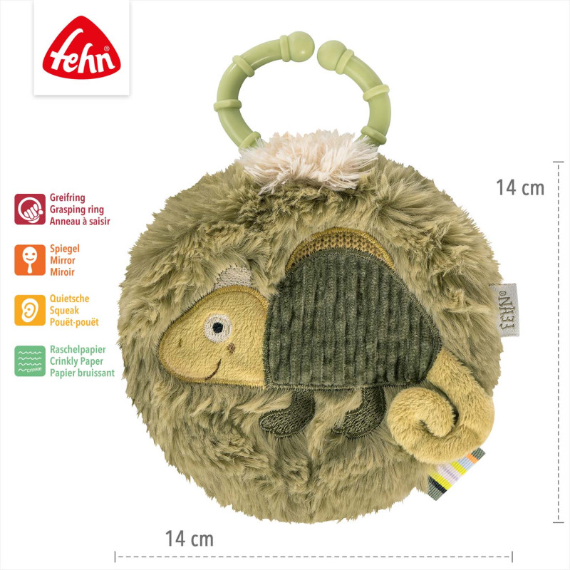 Plyšová knížka chameleon, Crazy 4