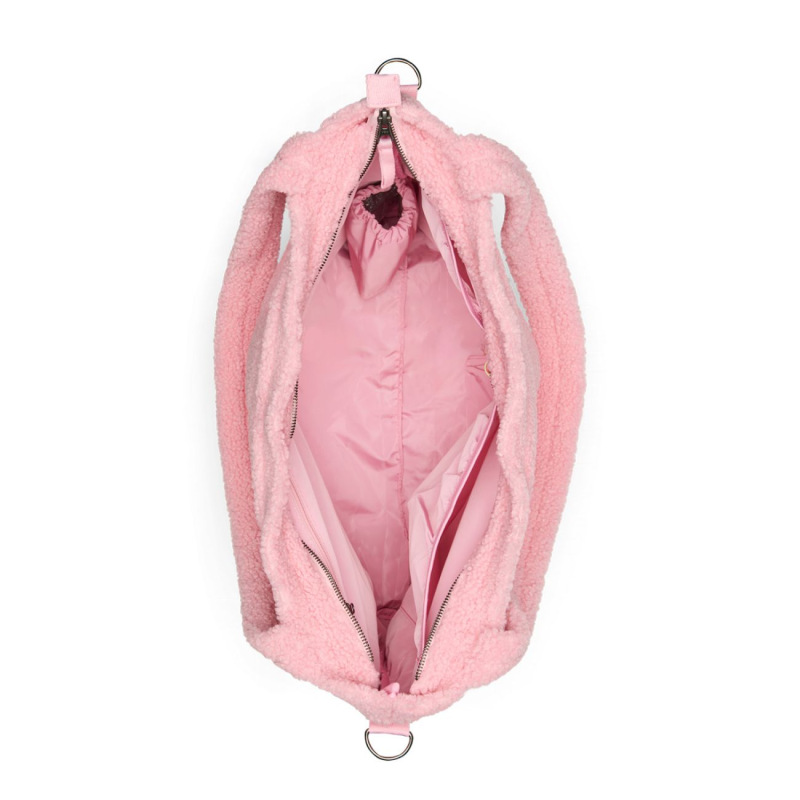 STUDIO NOOS - Teddy DIAPER BAG - prebaľovacia taška | Light Pink Hearts 1