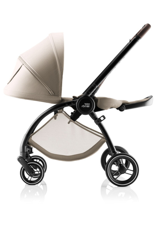 Sada kočíka Rio + hlboká vanička + autosedačka Baby-Safe PRO + základňa Vario Base 5Z Style, Teak 6