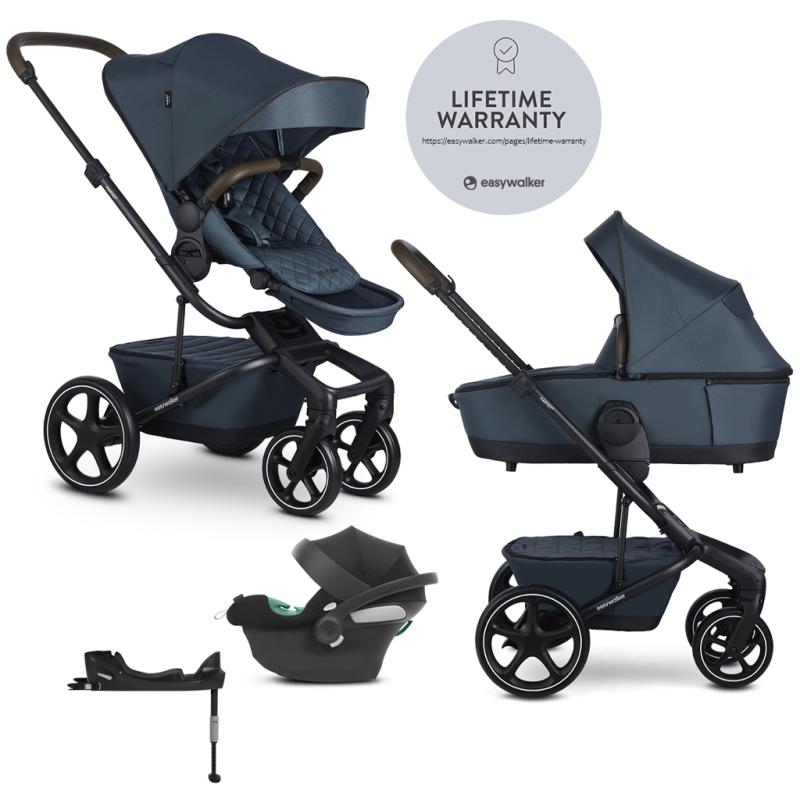 EASYWALKER Kočík kombinovaný Harvey⁵ Premium 2v1 Jade Green LITE RWS + CYBEX Aton B2 i-Size