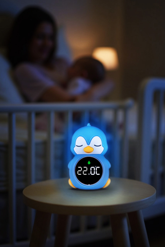 Silikónový digitálny teplomer 3v1, Penguin 3