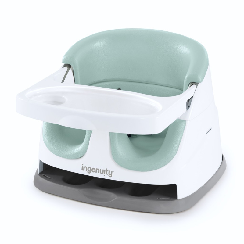 INGENUITY Jedálenská stolička na stoličku 2v1 Baby Base™ Mist 6m+ do 15 kg