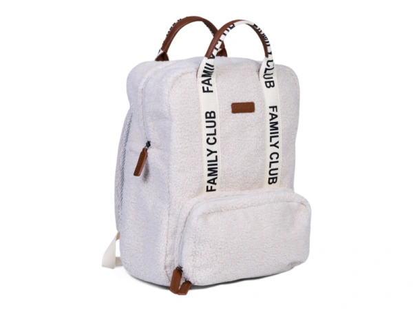 Prebaľovací batoh Family Club Signature Teddy Off White 2