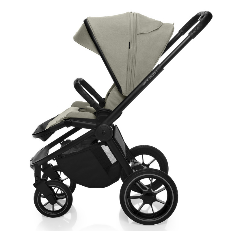 Set Športový kočík Move Cross 3 + korba XL 3 + adaptéry, Boss Grey 10