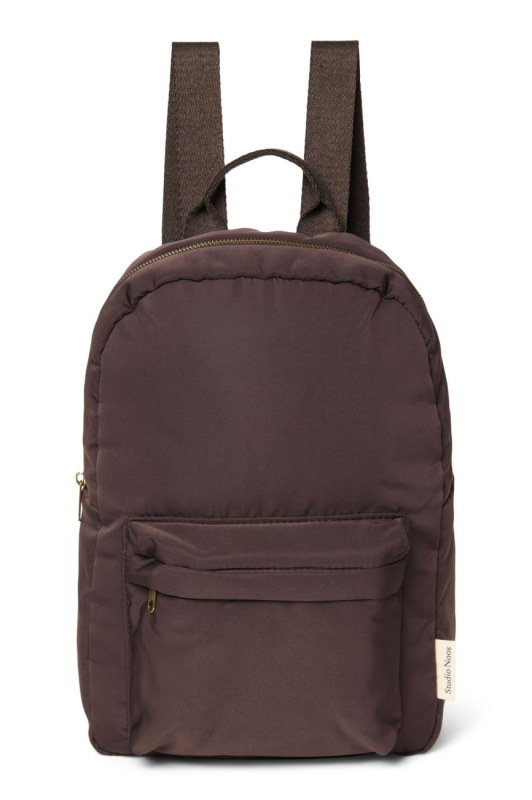 STUDIO NOOS - Puffy Midi BACKPACK - batôžtek s predným vreckom | Brown