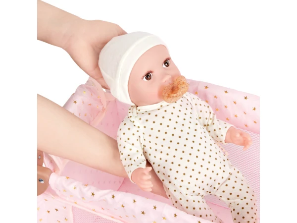 Postieľka pre bábiku s doplnkami 4