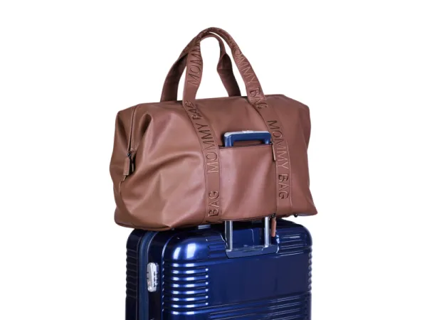 Prebaľovacia taška Mommy Bag Signature Vegan Leather Dark Brown 7
