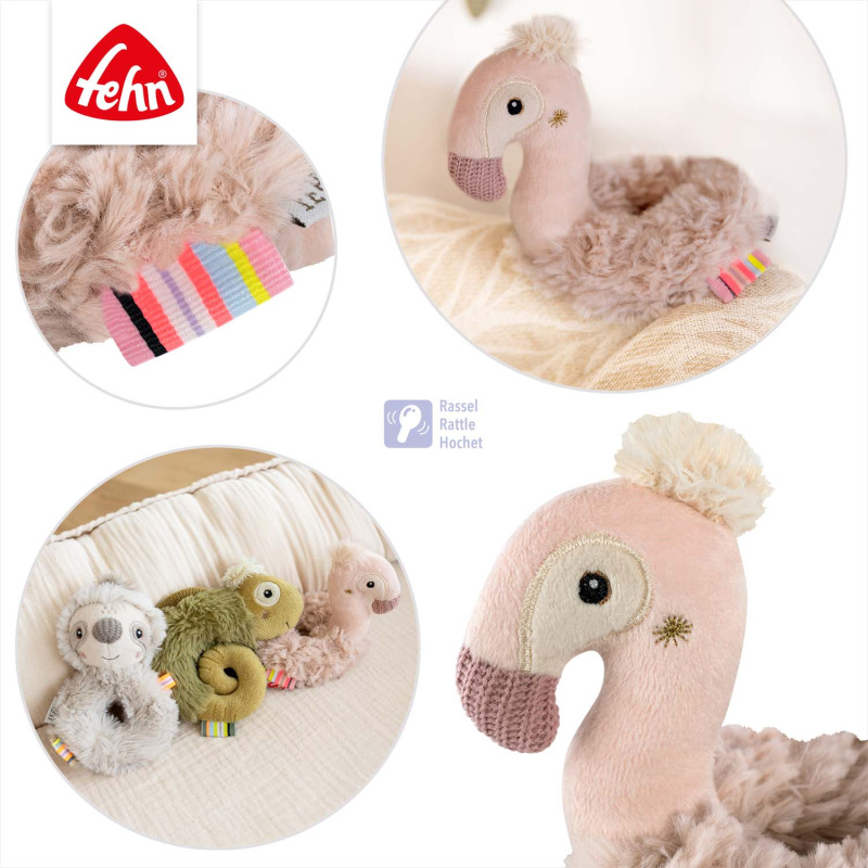 Mäkký krúžok plameniak, Pink 3